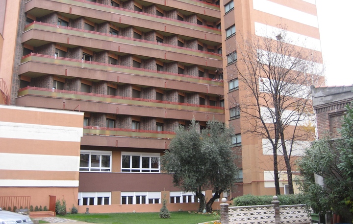Fachada Residencia de estudiantes Labouré